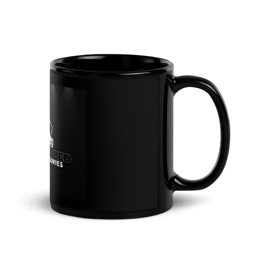 CLEAR 2 FADED Black Glossy Mug