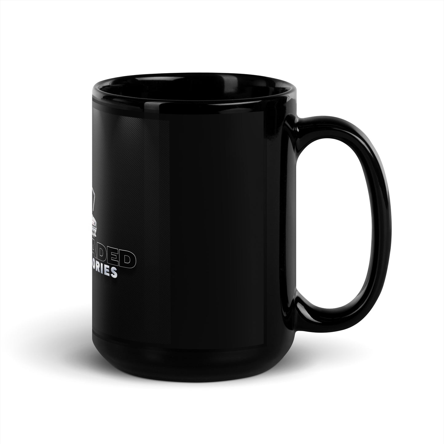 CLEAR 2 FADED Black Glossy Mug