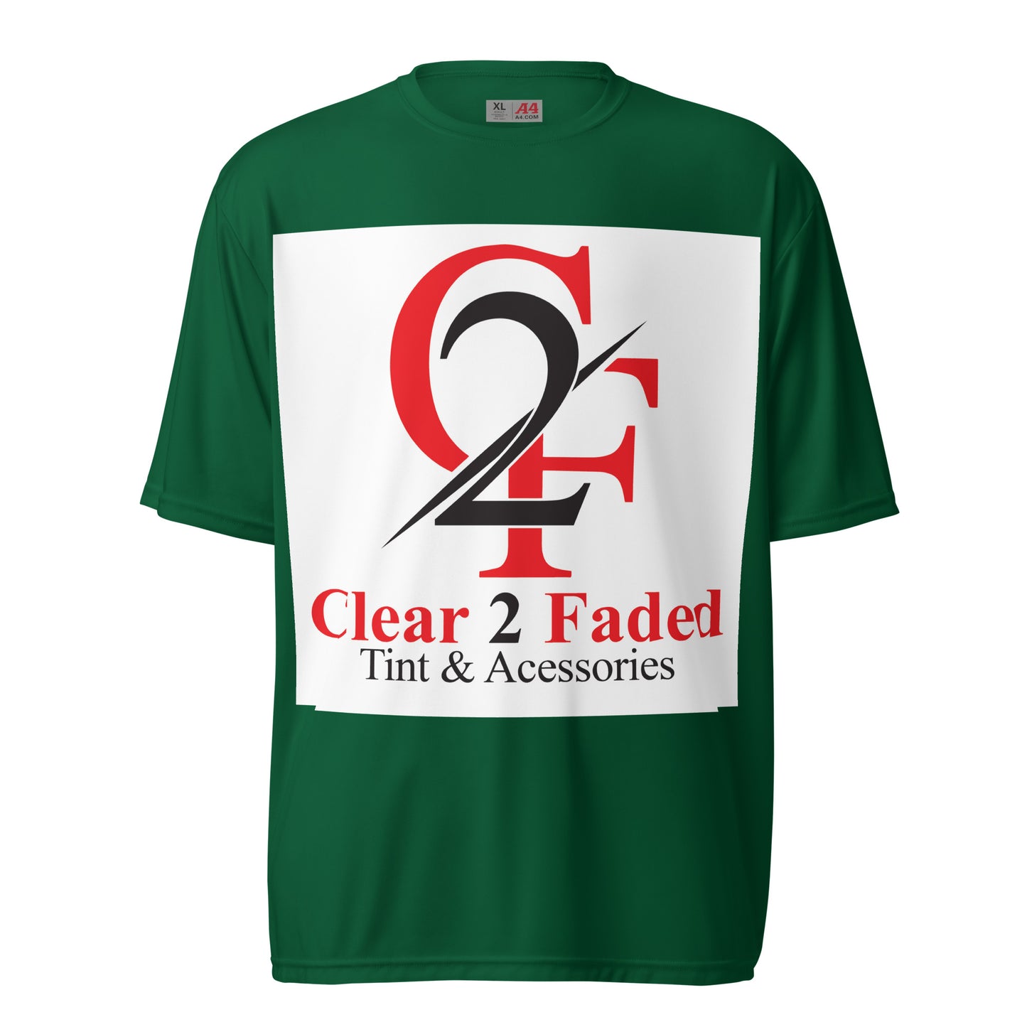 CLEAR 2 FADED  crew neck t-shirt