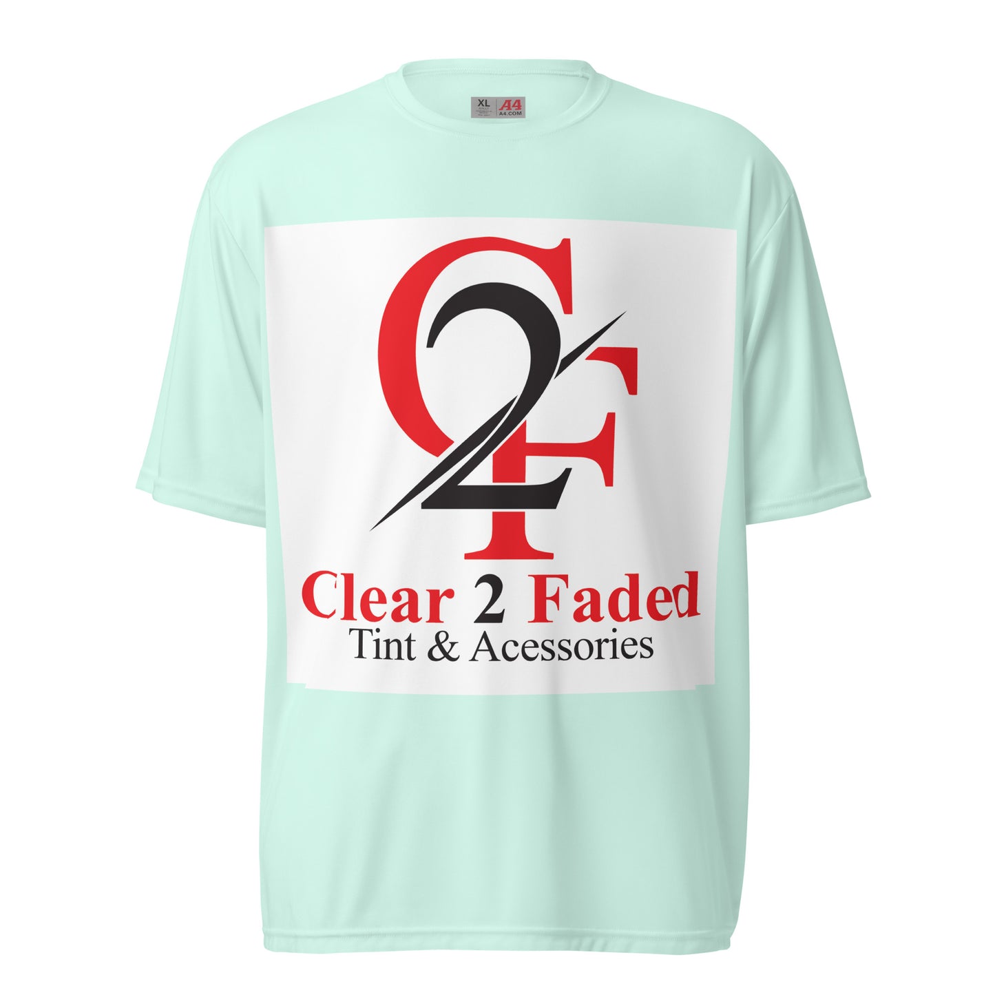 CLEAR 2 FADED  crew neck t-shirt