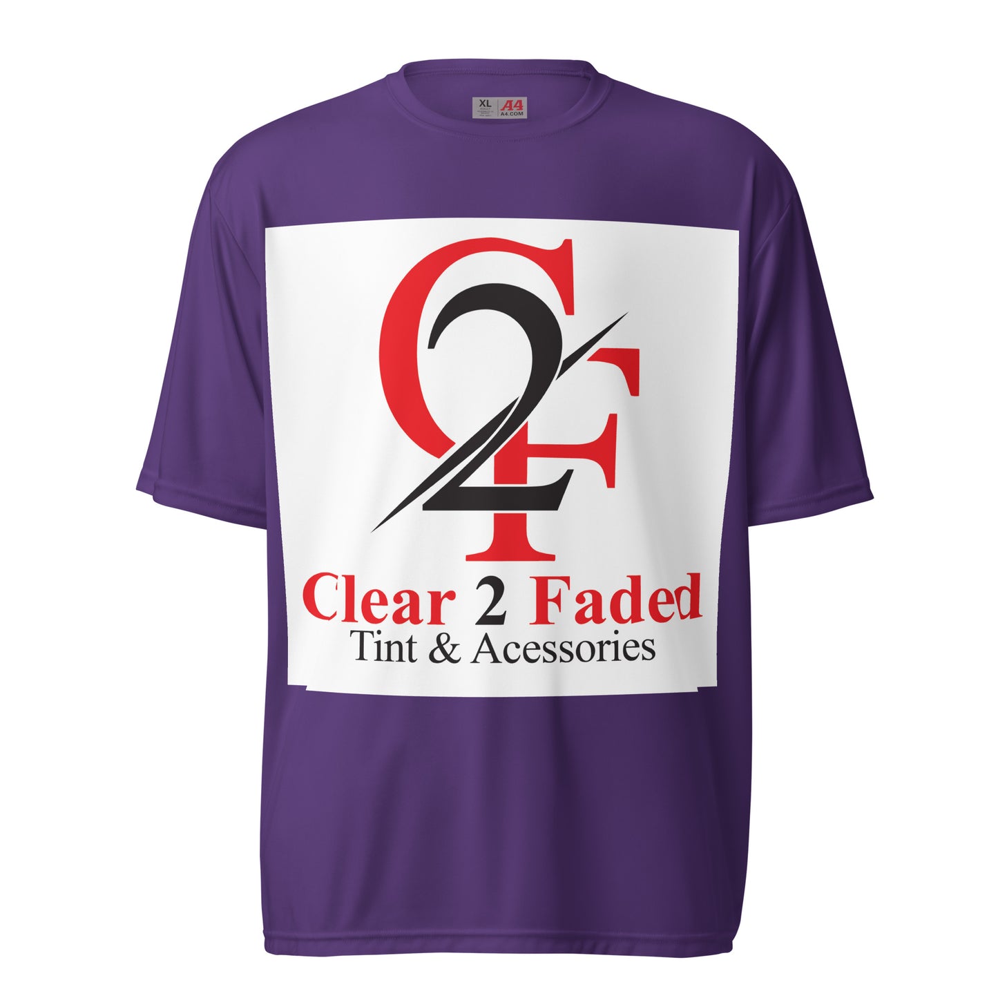 CLEAR 2 FADED  crew neck t-shirt