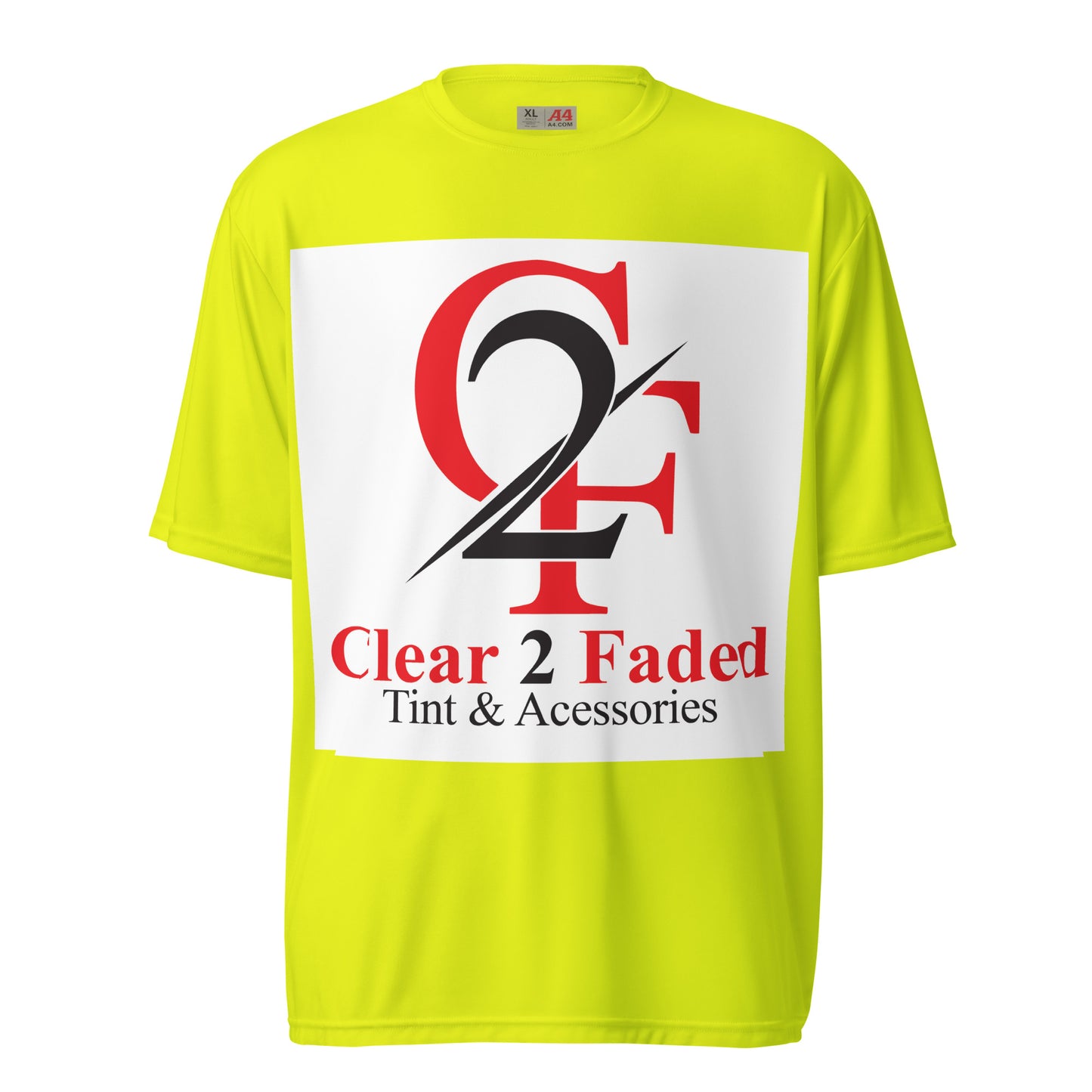 CLEAR 2 FADED  crew neck t-shirt