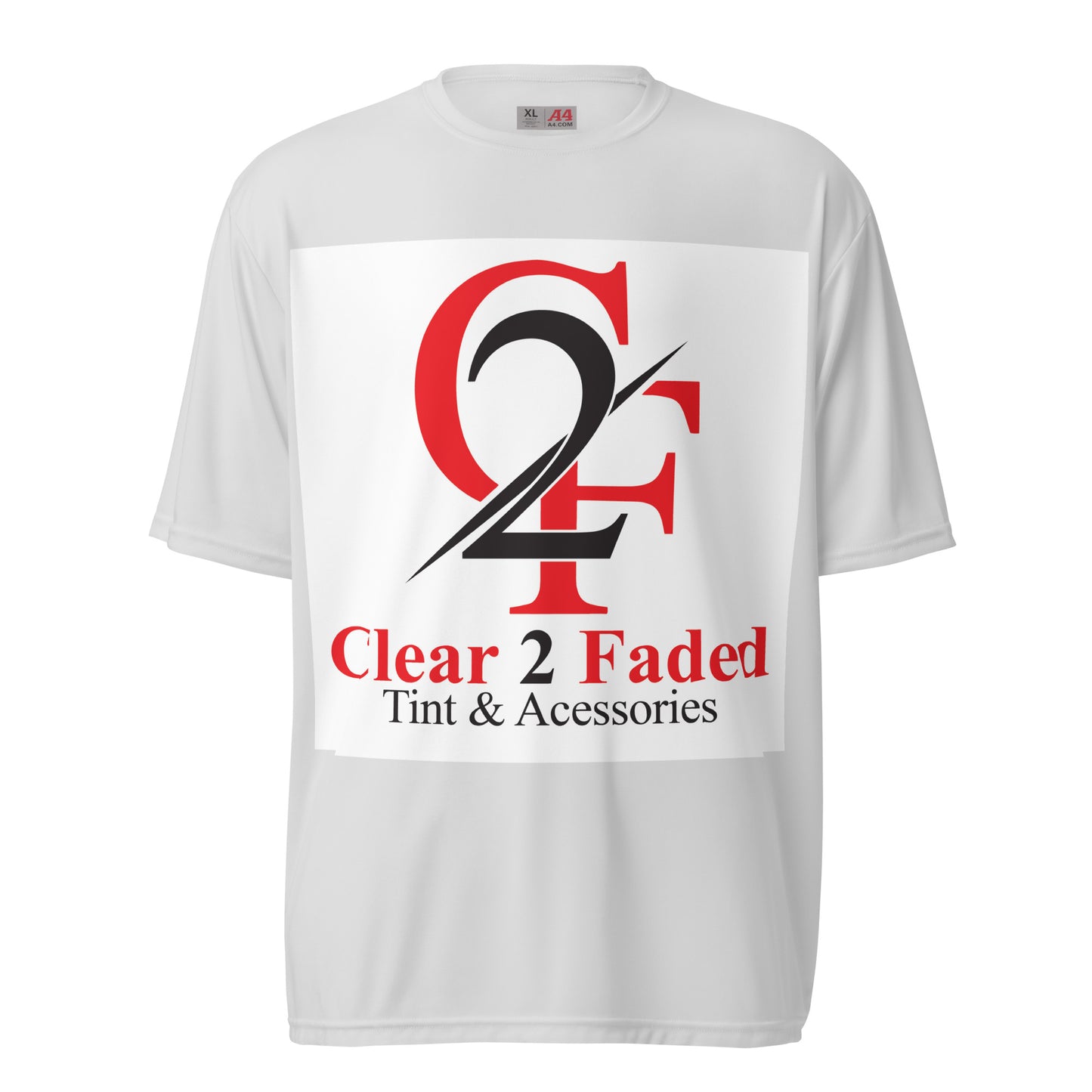 CLEAR 2 FADED  crew neck t-shirt