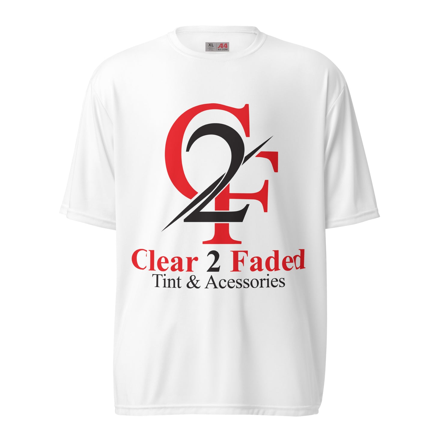 CLEAR 2 FADED  crew neck t-shirt